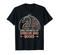 Easily Distracted Dragons Books T-Shirt - Casual Everyday Wear for Adults - T-Shirt, Sweatshirt, Hoodie