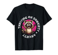 Anxiety Sobriety Funny Racoon T-Shirt - Casual Everyday Wear Men Women - T-Shirt, Sweatshirt, Hoodie