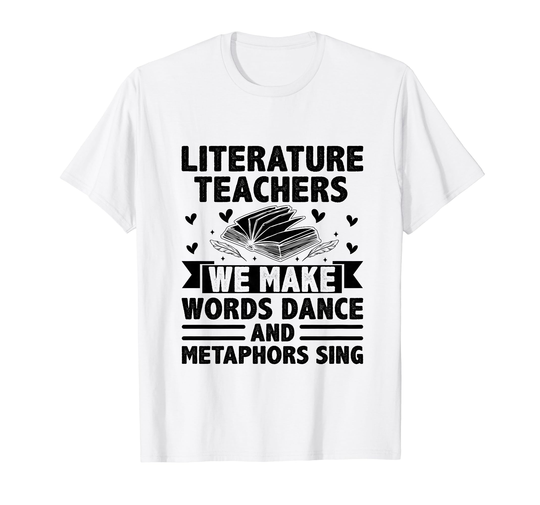 Literature Teacher School Teacher T-Shirt - Streetwear Style for Adults - T-Shirt, Sweatshirt, Hoodie