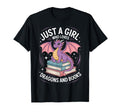 Reader Life Just Who Loves Dragons And T-Shirt - Trendy Graphic for Adults - T-Shirt, Sweatshirt, Hoodie