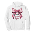 Funny Nurse Squad Bow Love Valentine Hoodie - Novelty Apparel for Adults - T-Shirt, Sweatshirt, Hoodie