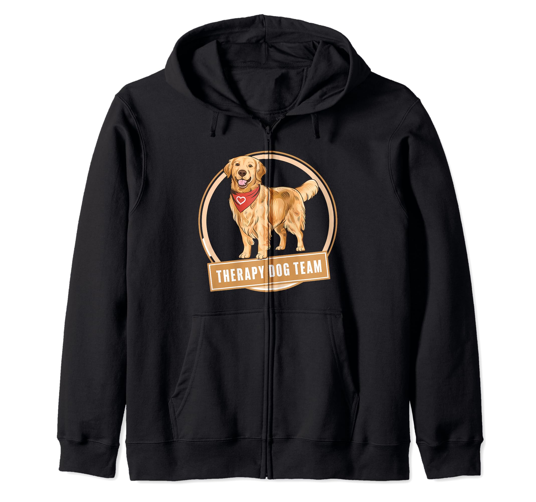 Therapy Dog Team Handler Owner Gifts T-Shirt - Streetwear Style Men Women - T-Shirt, Sweatshirt, Hoodie