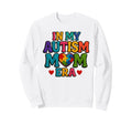My Autism Mom Era Puzzle Heart Sweatshirt - Unique Graphic Men Women - T-Shirt, Sweatshirt, Hoodie