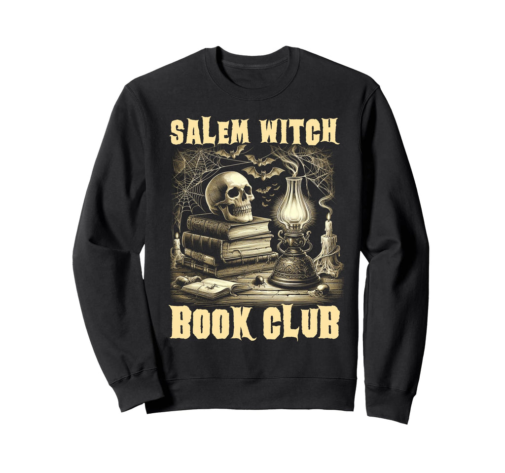 Bookish Halloween Salem Witch Sweatshirt - Casual Everyday Wear Unisex - T-Shirt, Sweatshirt, Hoodie