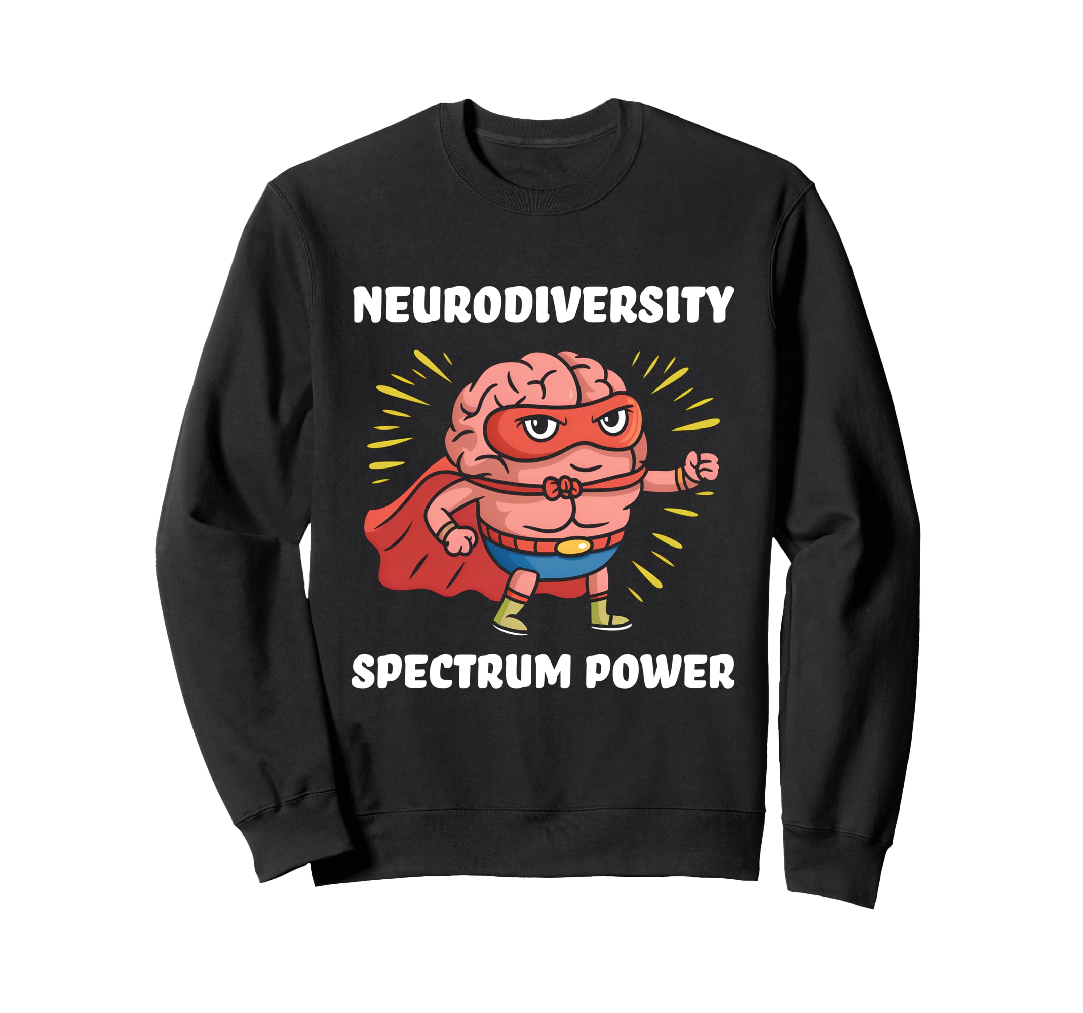 Neurodiversity Spectrum Power Asd Sweatshirt - Custom Art Print Unisex - T-Shirt, Sweatshirt, Hoodie