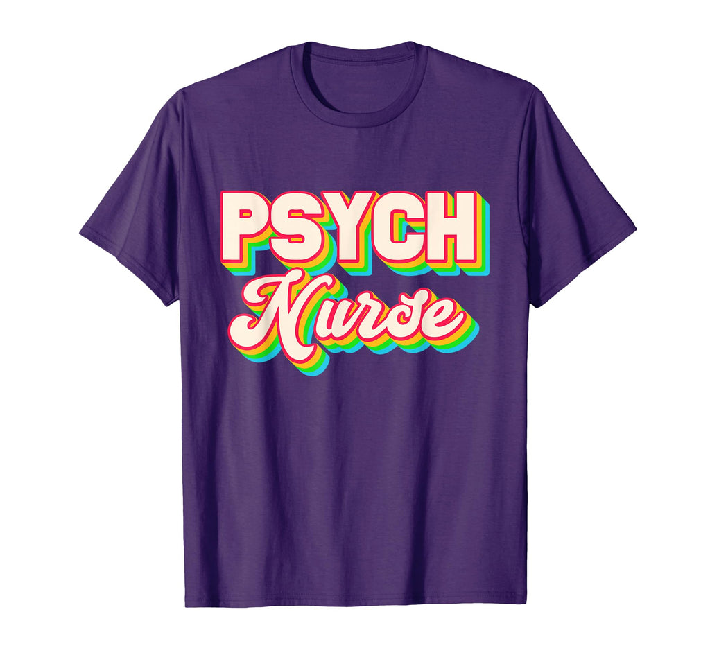 Psych Nurse Psychiatric Nursing T-Shirt - Minimalist Print Men Women - T-Shirt, Sweatshirt, Hoodie