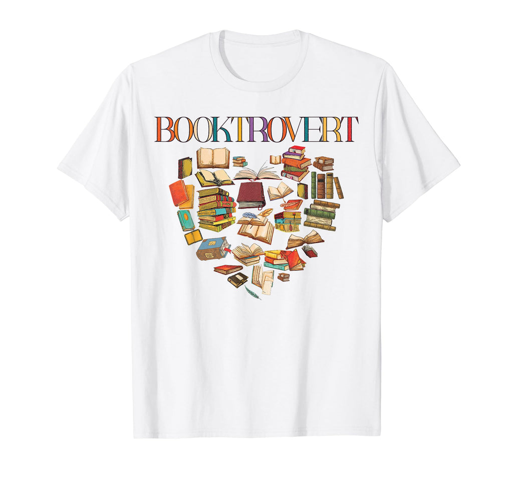 Booktrovert Books Lover Bookish T-Shirt - Unique Graphic for Adults - T-Shirt, Sweatshirt, Hoodie