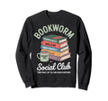 Bookworm Social Club Introvert Sweatshirt - Casual Everyday Wear Unisex - T-Shirt, Sweatshirt, Hoodie