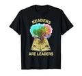 Readers Are Leaders Tree Life Reading T-Shirt - Streetwear Style Men Women - T-Shirt, Sweatshirt, Hoodie