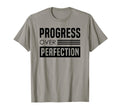 Progress Over Perfection Empowering T-Shirt - Minimalist Print Men Women - T-Shirt, Sweatshirt, Hoodie
