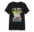 Cover It Cardstock And Keep Going T-Shirt - Aesthetic Graphic for Adults - T-Shirt, Sweatshirt, Hoodie