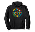 Audhd Mama Autism Adhd Mom Hoodie - Aesthetic Graphic Unisex - T-Shirt, Sweatshirt, Hoodie