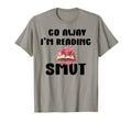 Smutty Books Floral Book Smutt Go T-Shirt - Novelty Apparel for Adults - T-Shirt, Sweatshirt, Hoodie