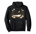Sleeping Dragon Book Fantasy Reader Hoodie - Graphic Print for Adults - T-Shirt, Sweatshirt, Hoodie