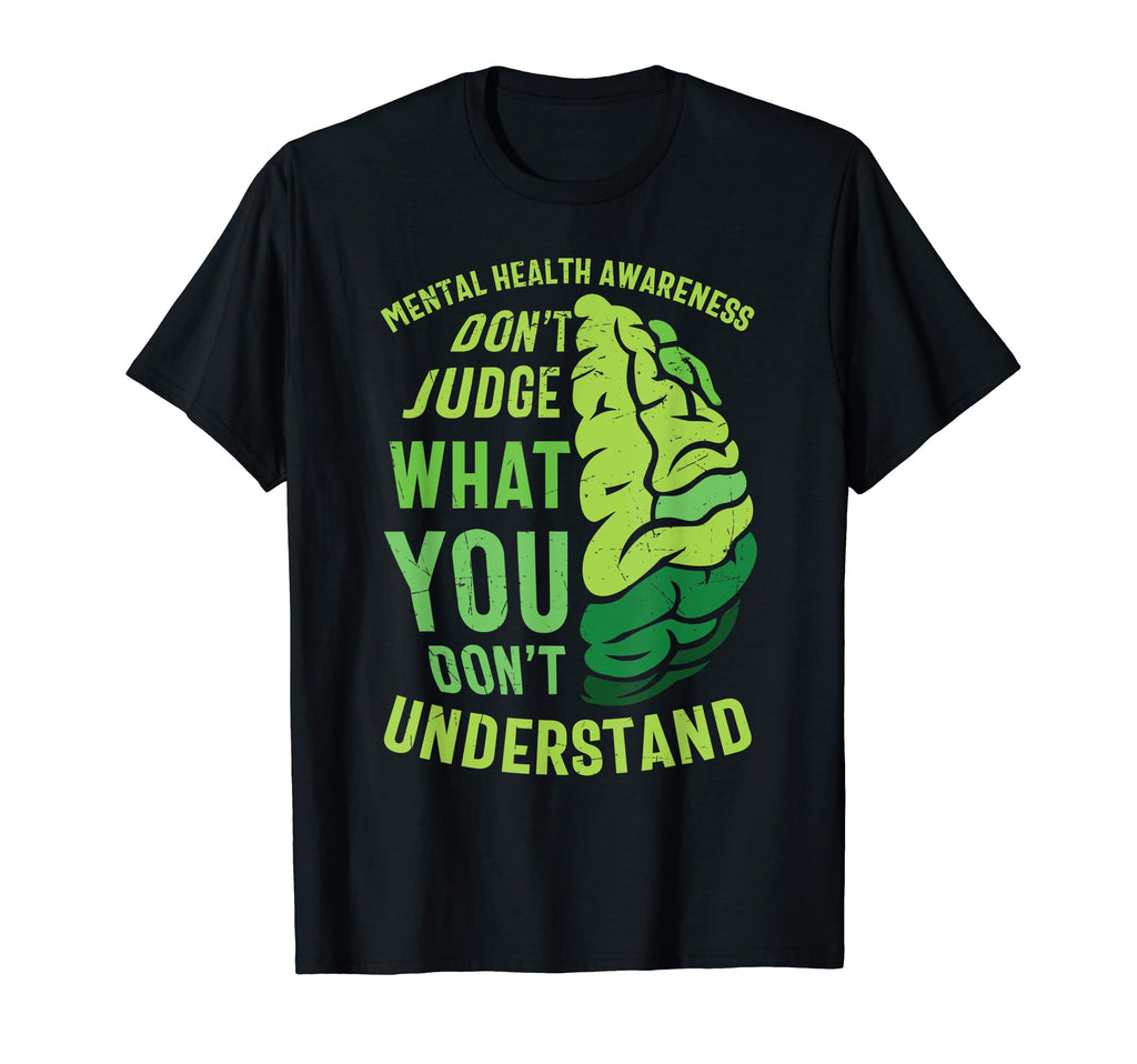 Green Ribbon Warrior Supporters Mental T-Shirt - Unique Graphic Men Women - T-Shirt, Sweatshirt, Hoodie