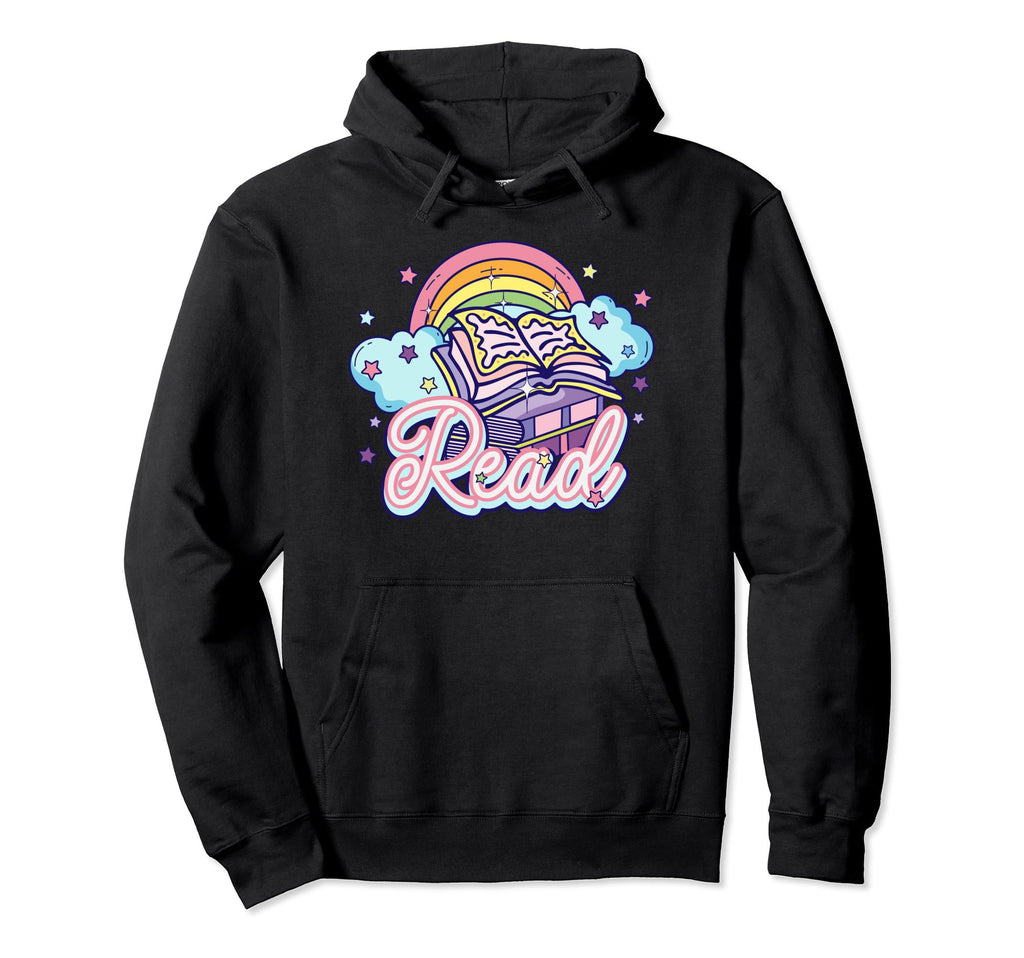 Read Teacher Librarian Book Lover Hoodie - Custom Art Print for Adults - T-Shirt, Sweatshirt, Hoodie