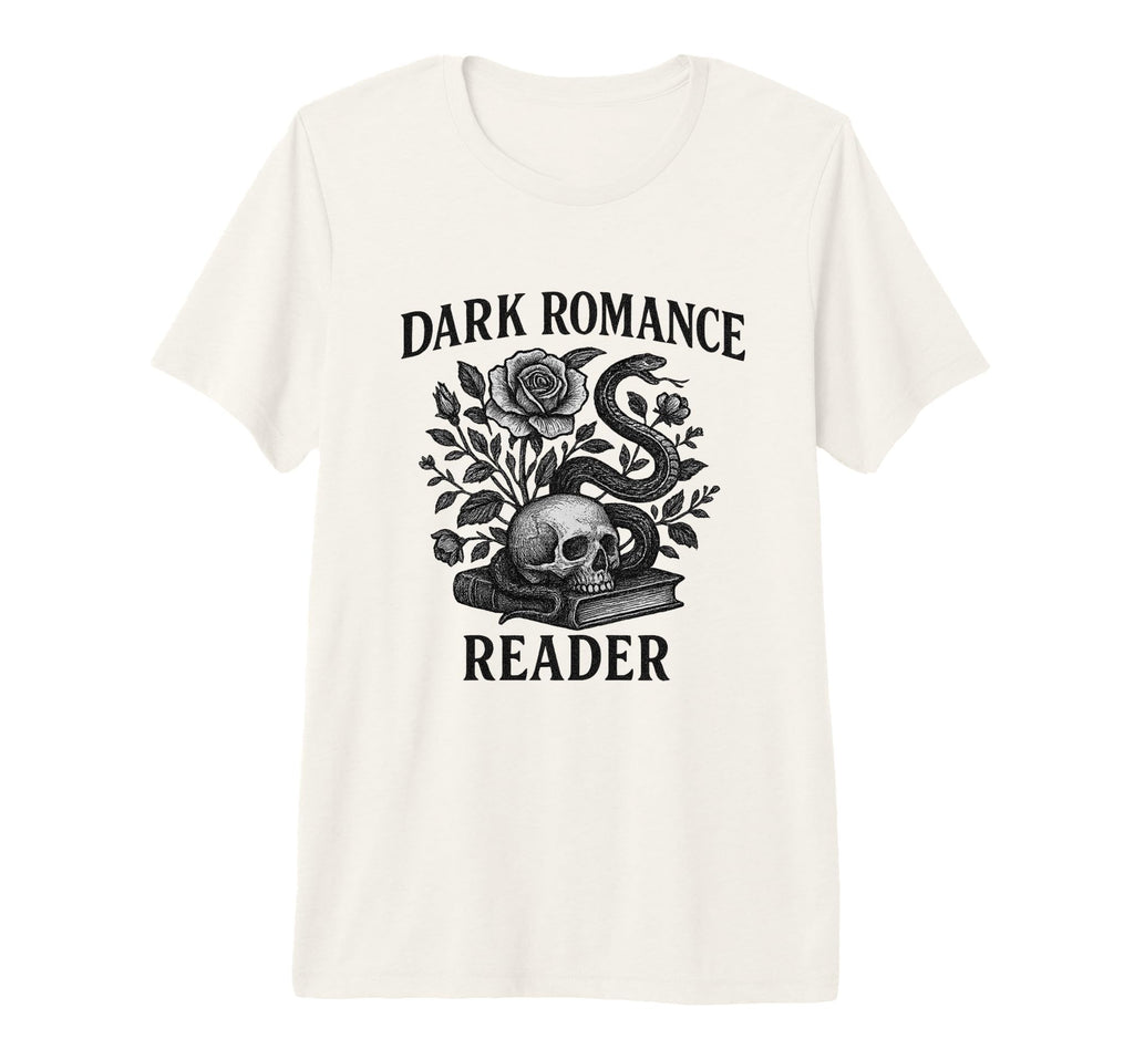 Dark Academia Reader Gothic Snake T-Shirt - Custom Art Print for Adults - T-Shirt, Sweatshirt, Hoodie