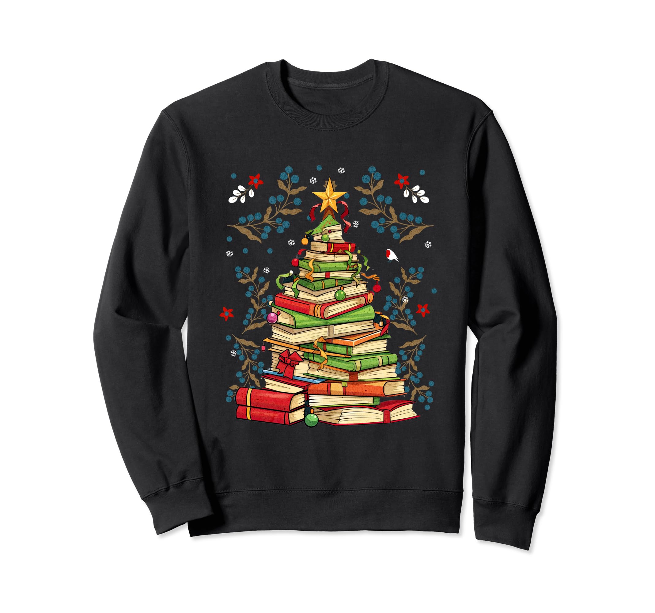 Book Tree Love Reading Books Sweatshirt - Custom Art Print for Adults - T-Shirt, Sweatshirt, Hoodie