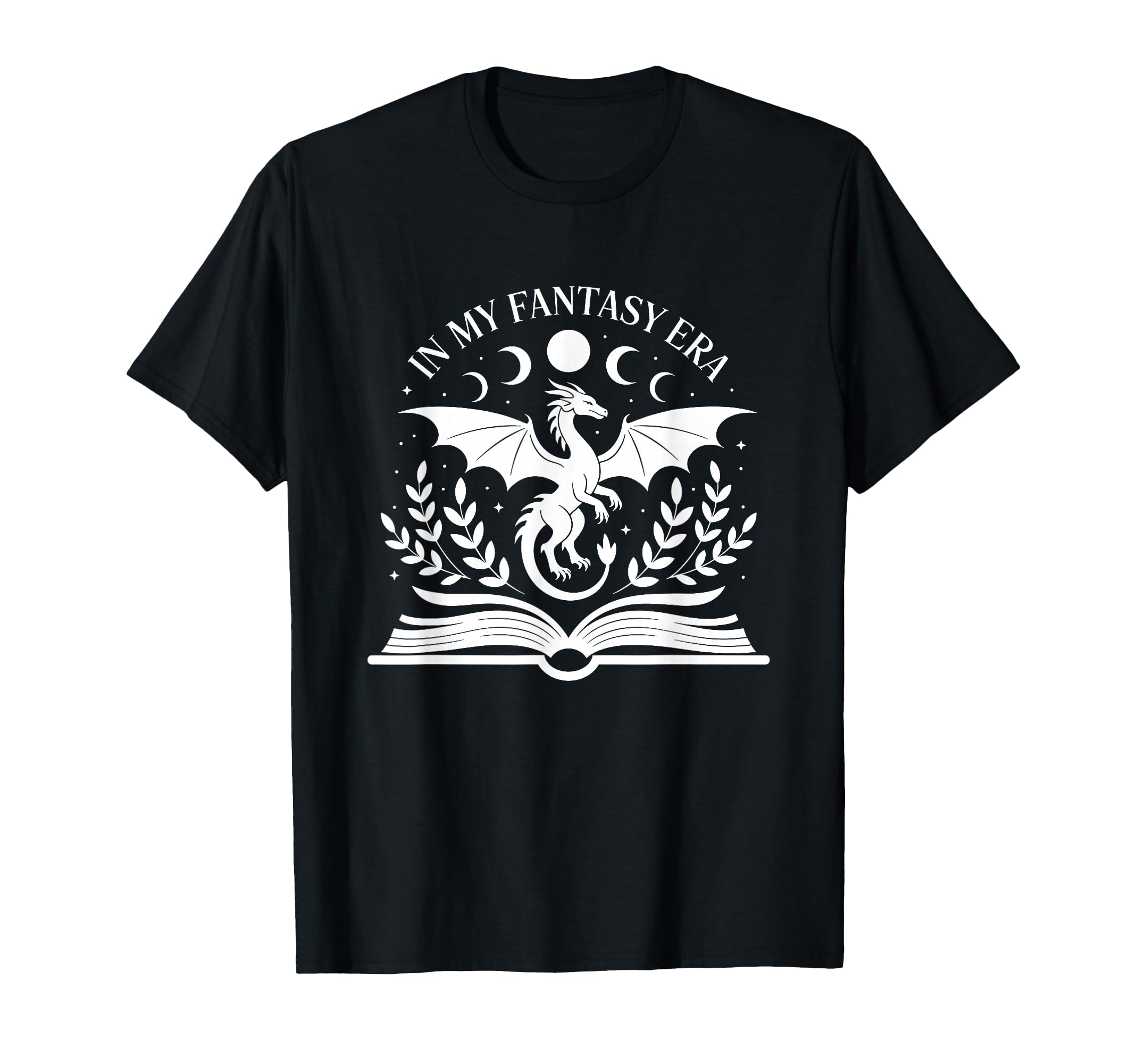 Funny Fantasy Era Book Dragon Lovers T-Shirt - Fun Novelty Design Unisex - T-Shirt, Sweatshirt, Hoodie
