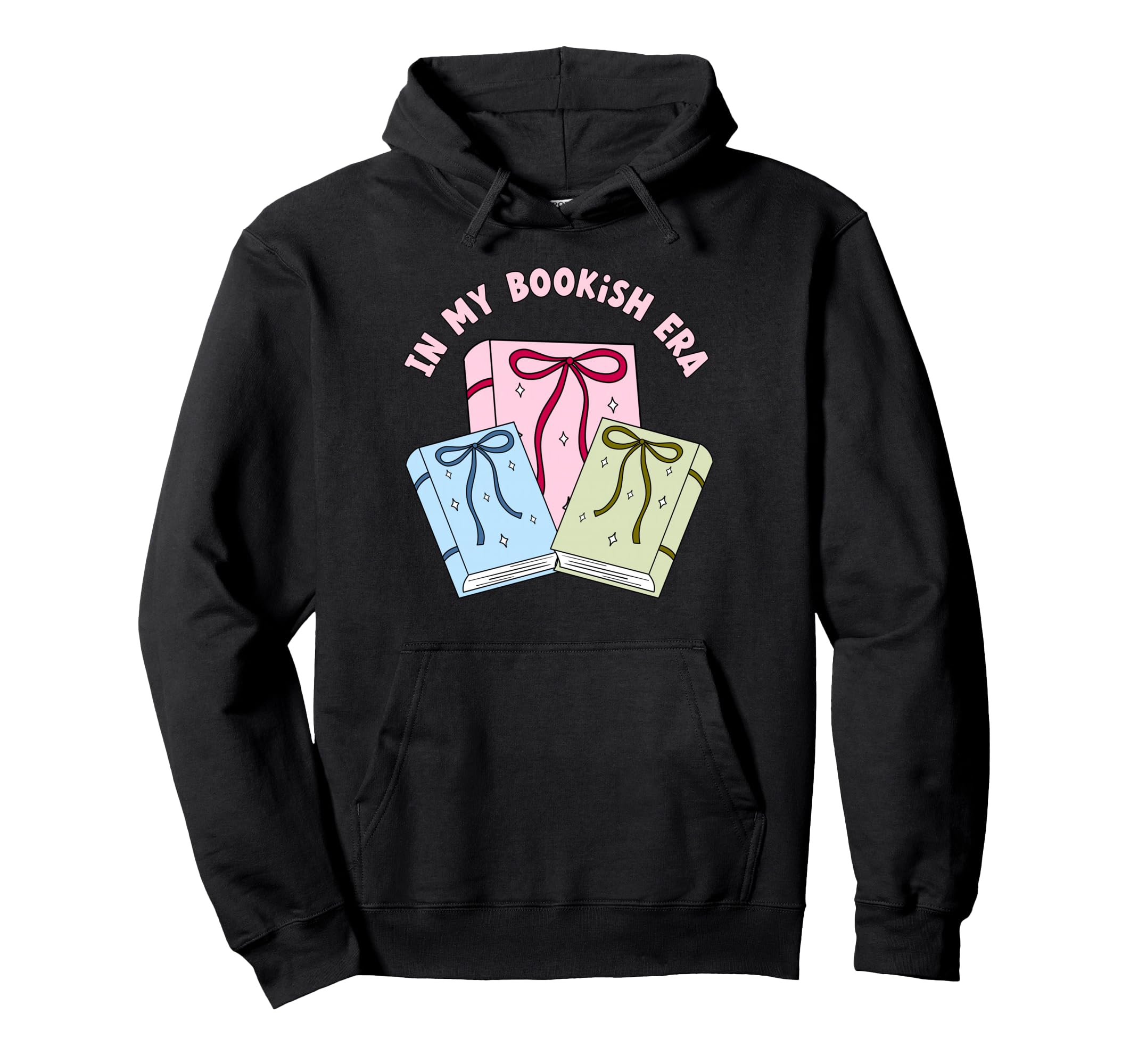 My Bookish Era Book Lover Hoodie - Graphic Print Unisex - T-Shirt, Sweatshirt, Hoodie