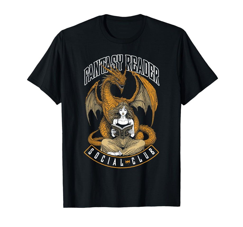 Fantasy Reader Social Club Book T-Shirt - Streetwear Style Men Women - T-Shirt, Sweatshirt, Hoodie