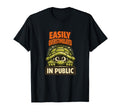 Easily Overstimulated Public Introvert T-Shirt - Fun Novelty Design Unisex - T-Shirt, Sweatshirt, Hoodie