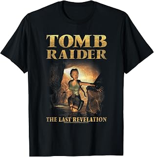 Tomb Raider The Last Revelation Cave Scene Retro Video Game T-Shirt Unisex T-shirt, Sweatshirt, Hoodie, Long Sleeve Tee - T-Shirt, Sweatshirt, Hoodie
