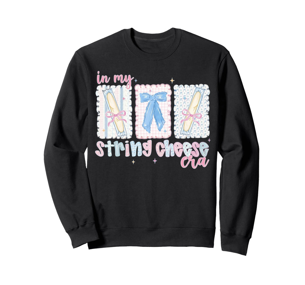 My String Cheese Mama Era Sweatshirt - Casual Everyday Wear Men Women - T-Shirt, Sweatshirt, Hoodie