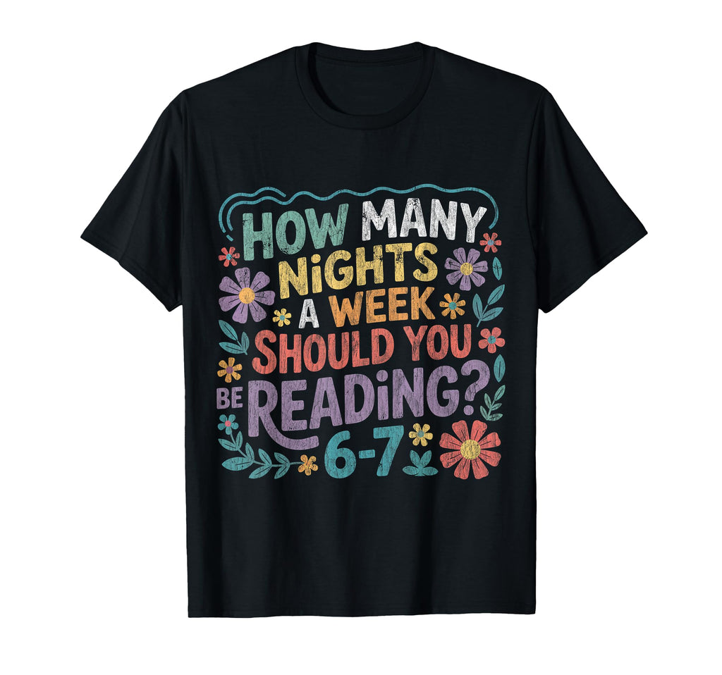 Funny Reading Six Seven Meme Book T-Shirt - Custom Art Print Men Women - T-Shirt, Sweatshirt, Hoodie