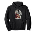 Dragon Reading Ancient Books Fantasy Hoodie - Trendy Graphic Men Women - T-Shirt, Sweatshirt, Hoodie