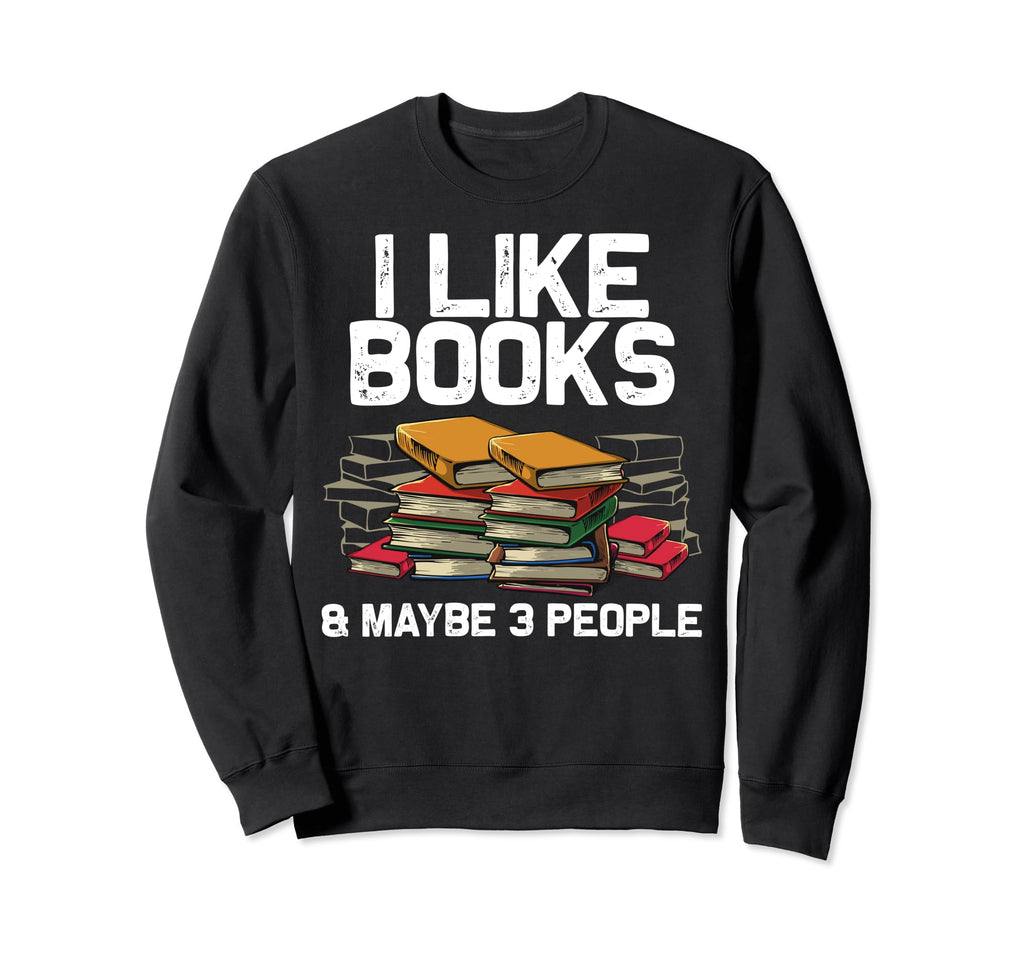 Funny Bookworm Art Book Reading Lover Sweatshirt - Novelty Apparel Unisex - T-Shirt, Sweatshirt, Hoodie