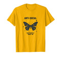 Anti Social Butterfly Mode Introvert T-Shirt - Graphic Print for Adults - T-Shirt, Sweatshirt, Hoodie
