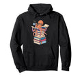 Octopus Reading Book Coffee Lover Hoodie - Unique Graphic for Adults - T-Shirt, Sweatshirt, Hoodie