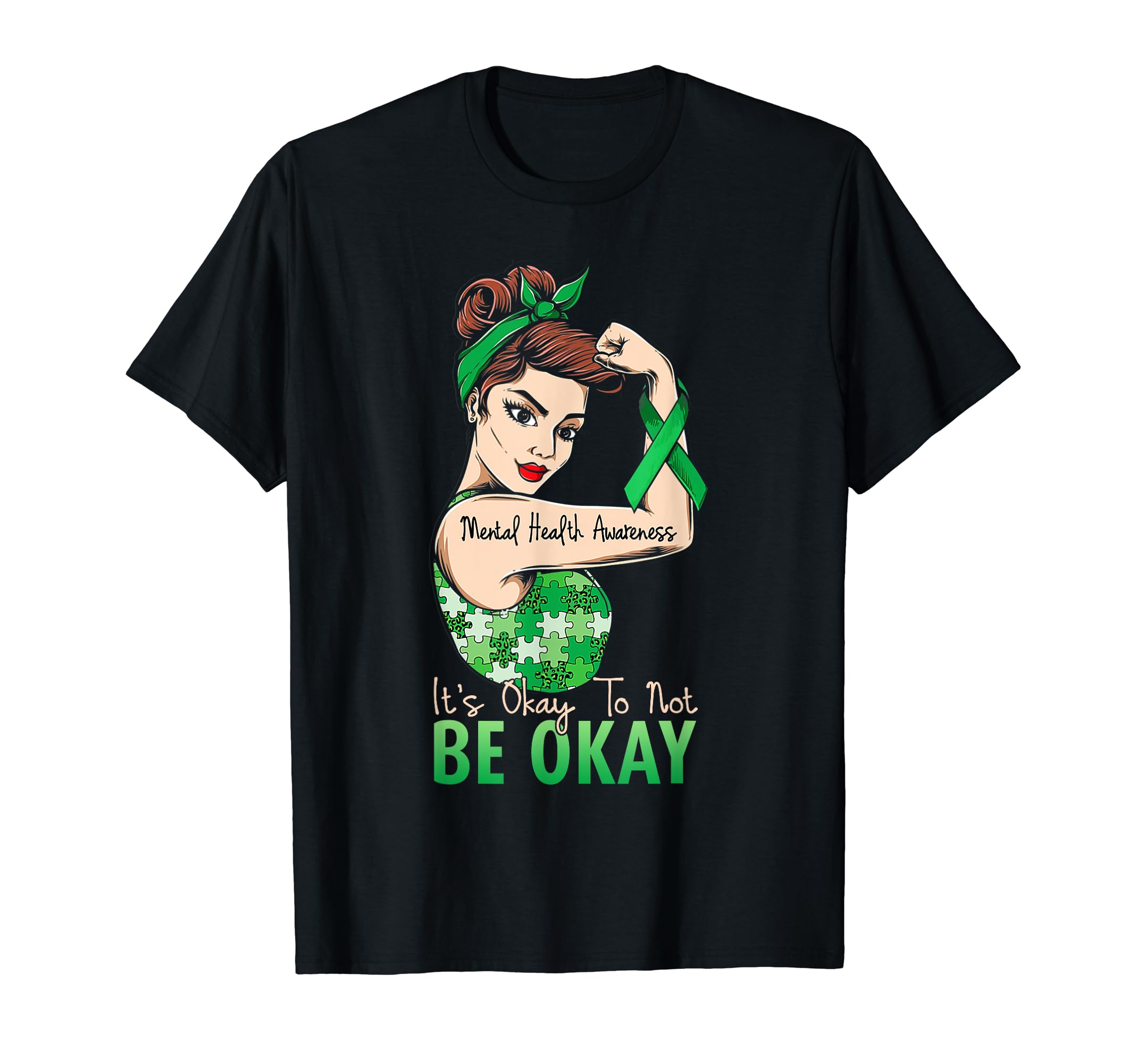 Its Okay To Not Be Okay Mental T-Shirt - Streetwear Style for Adults - T-Shirt, Sweatshirt, Hoodie