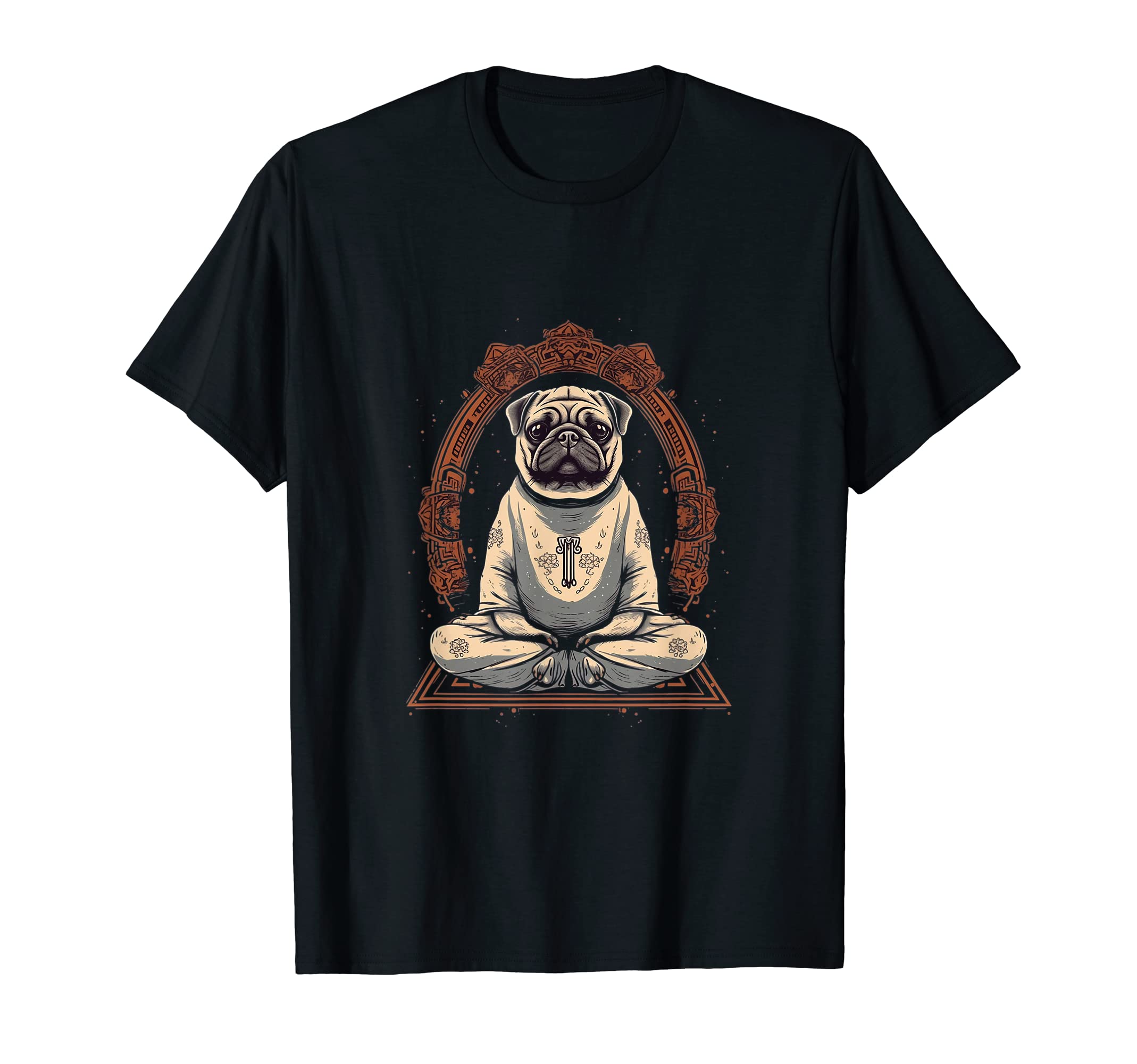 Yoga Pug Meditation Zen Namaste T-Shirt - Streetwear Style Men Women - T-Shirt, Sweatshirt, Hoodie