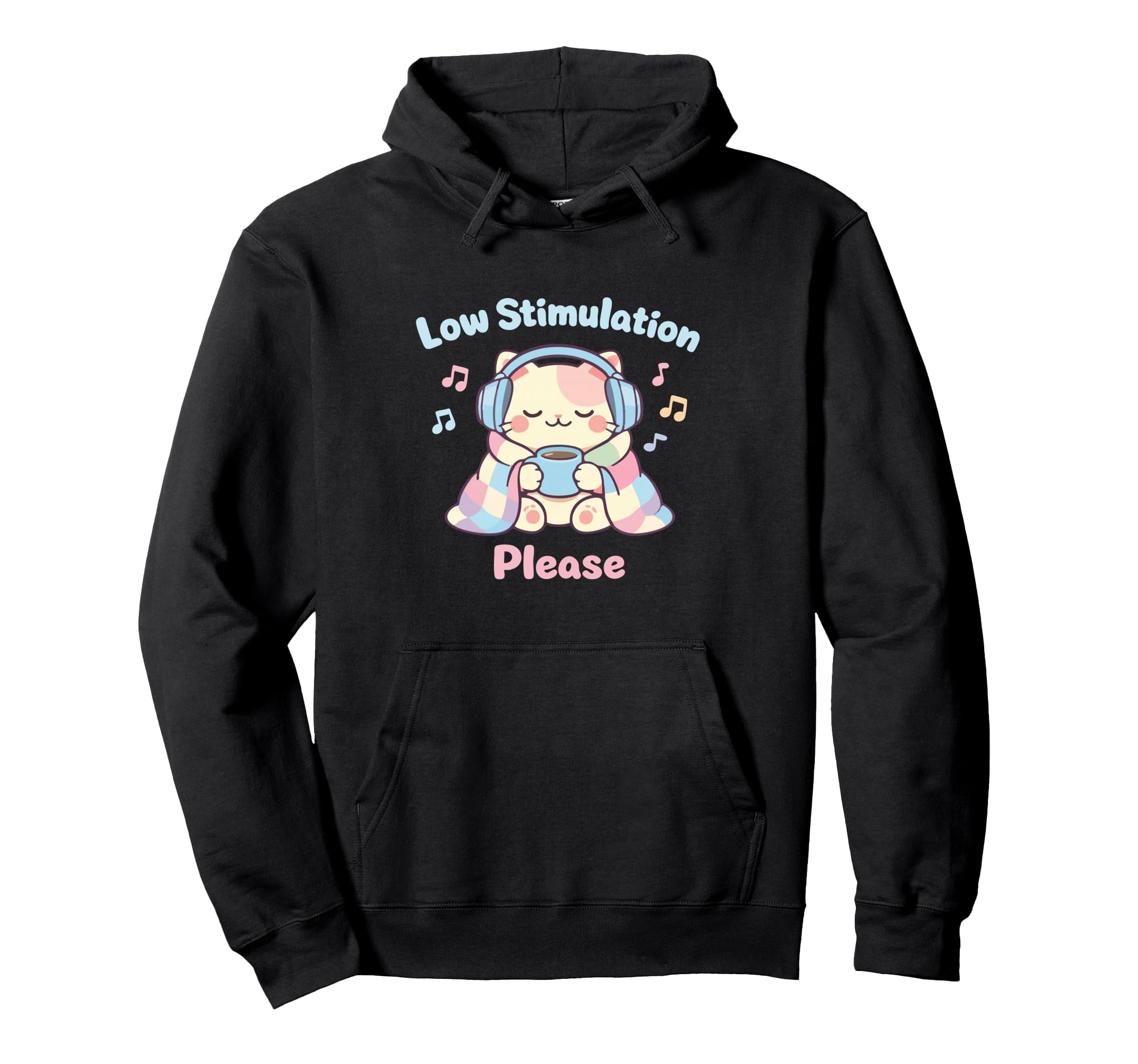 Easily Overstimulated Sensory Hoodie - Fun Novelty Design Men Women - T-Shirt, Sweatshirt, Hoodie