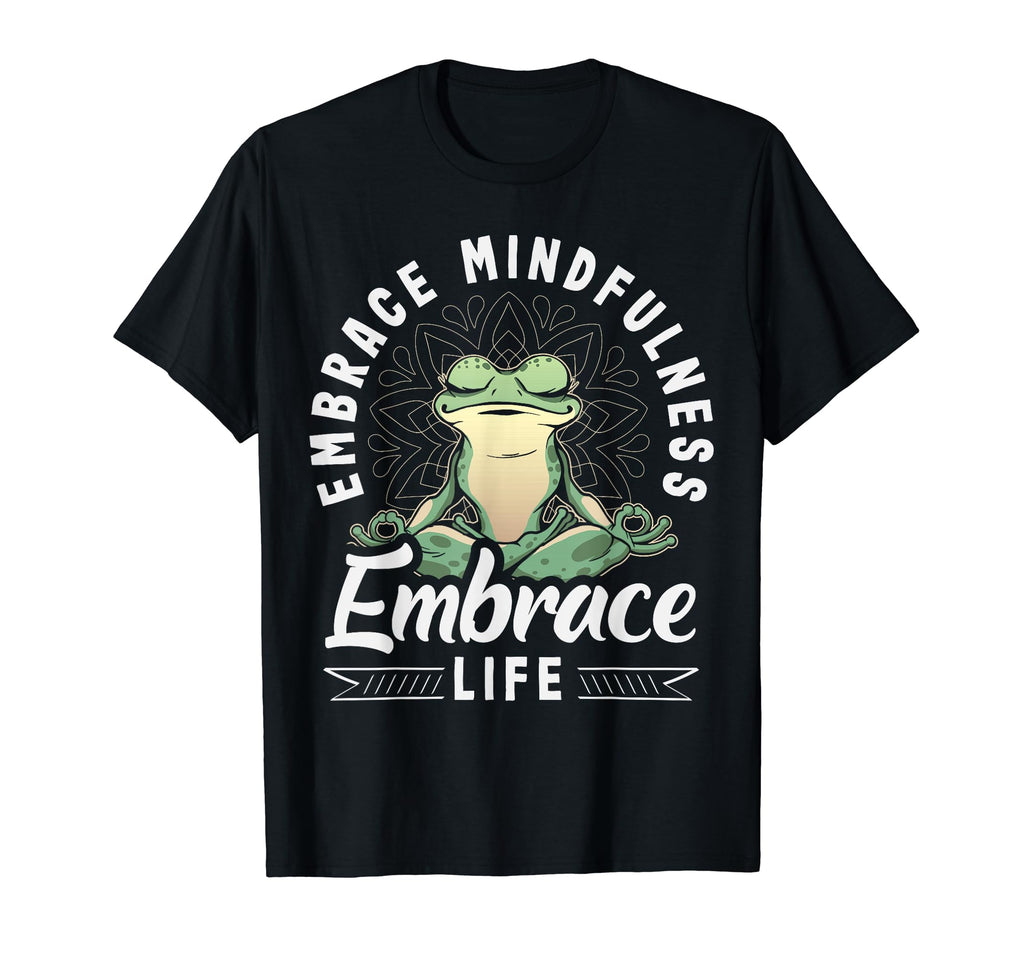 Morning Meditation Bliss Yoga T-Shirt - Fun Novelty Design Unisex - T-Shirt, Sweatshirt, Hoodie