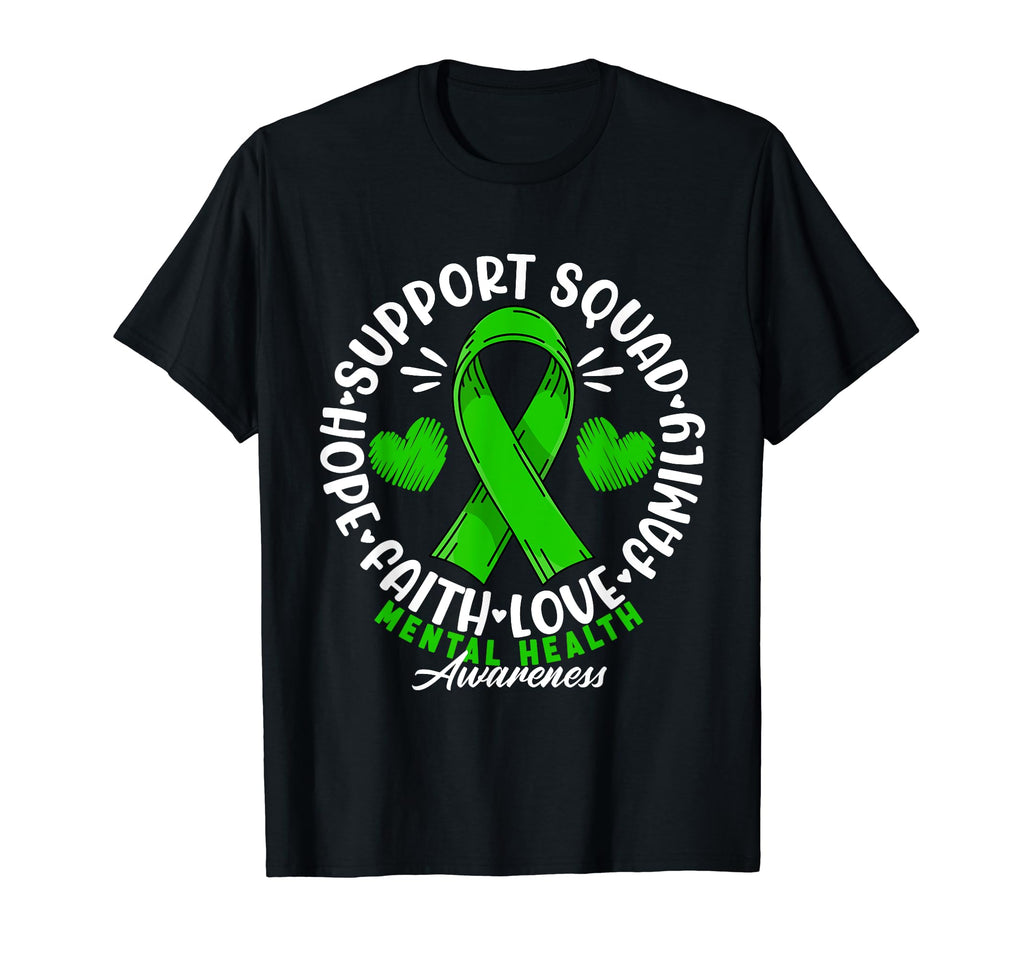 Support Awareness Squad I T-Shirt - Casual Everyday Wear Men Women - T-Shirt, Sweatshirt, Hoodie