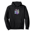 Reading Dragon Fantasy Books Sunrise Window Hoodie - Unique Graphic Unisex - T-Shirt, Sweatshirt, Hoodie