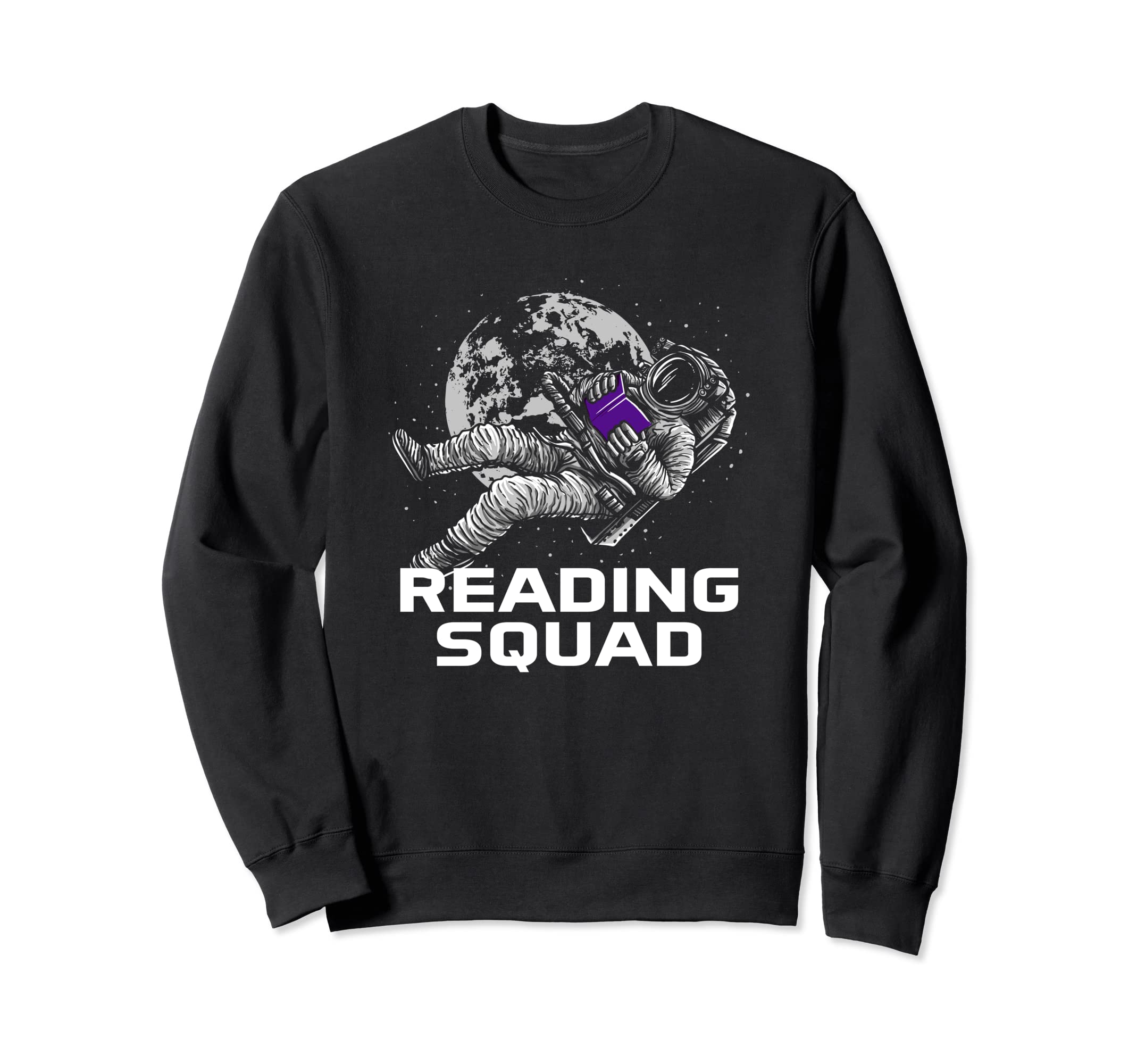 Reading Squad Bookworm Sweatshirt - Fun Novelty Design Men Women - T-Shirt, Sweatshirt, Hoodie