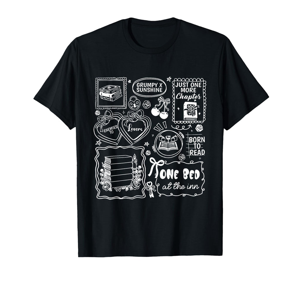 Romance Book Lover Smut Reader T-Shirt - Minimalist Print Men Women - T-Shirt, Sweatshirt, Hoodie