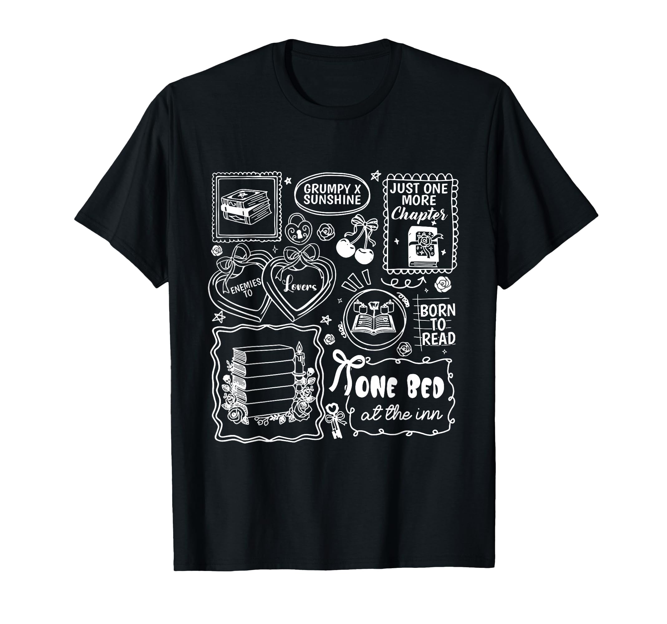 Romance Book Lover Smut Reader T-Shirt - Minimalist Print Men Women - T-Shirt, Sweatshirt, Hoodie