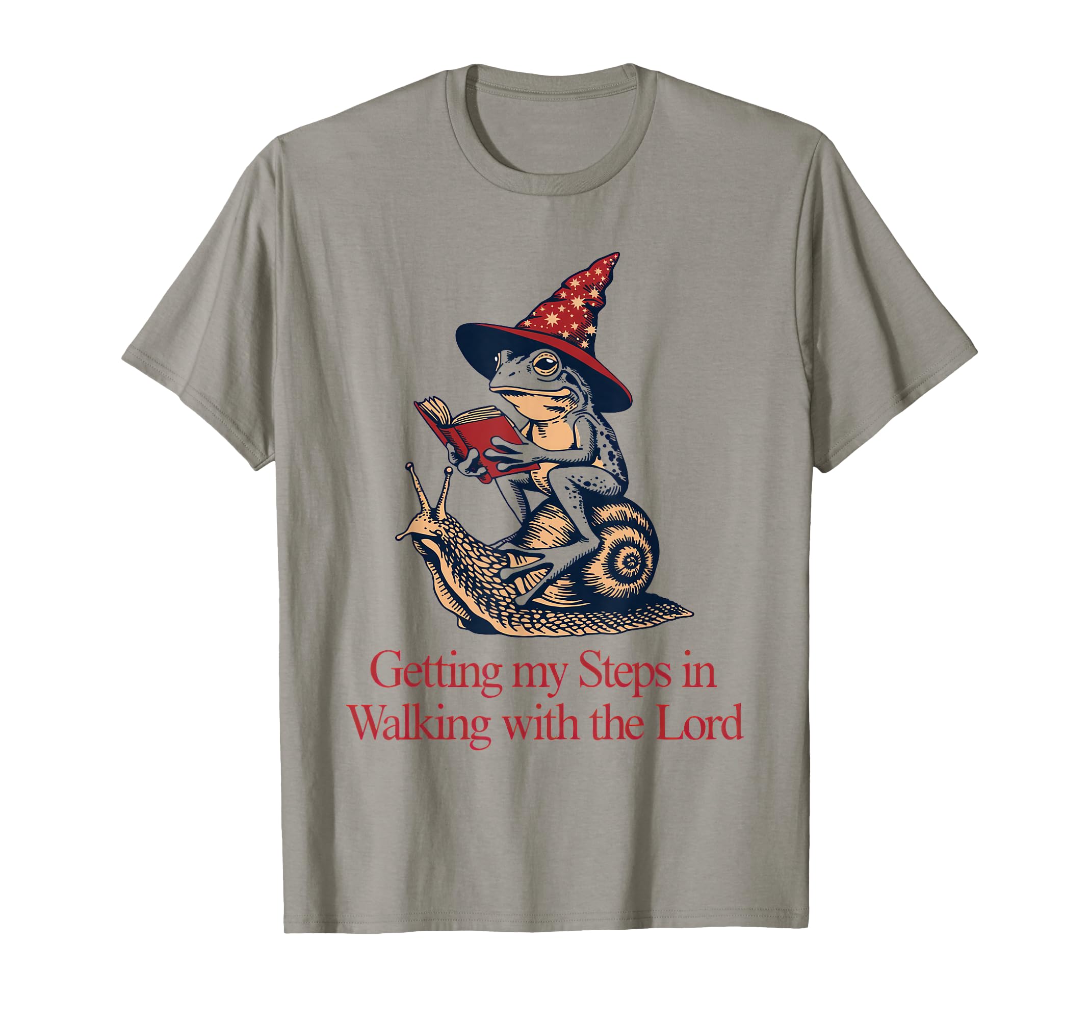 Getting My Steps Walking Lord Frog T-Shirt - Casual Everyday Wear Men Women - T-Shirt, Sweatshirt, Hoodie