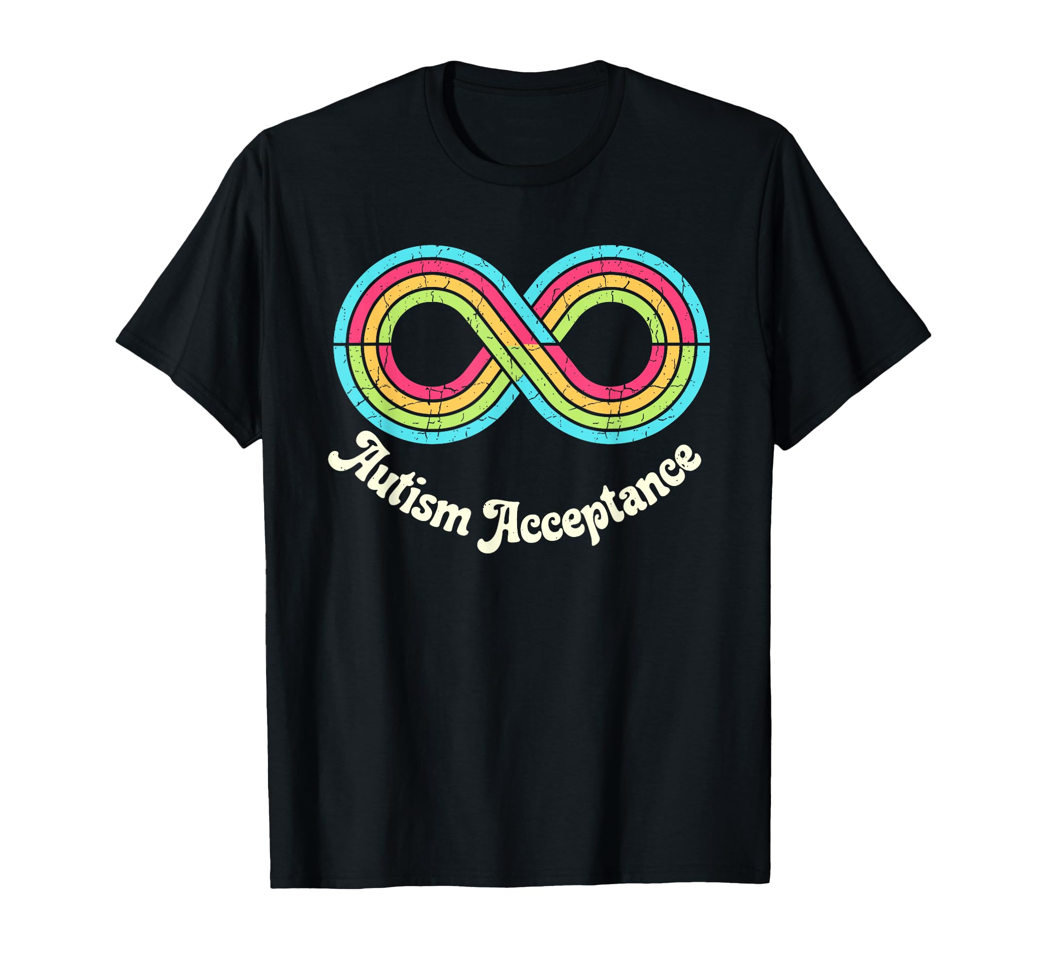 Autism Acceptance Infinity Symbol T-Shirt - Graphic Print Men Women - T-Shirt, Sweatshirt, Hoodie
