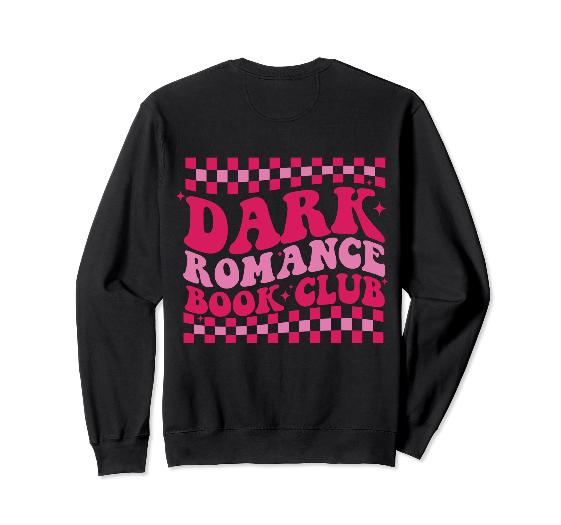 Dark Romance Book Club Groovy Back T-Shirt - Novelty Apparel Men Women - T-Shirt, Sweatshirt, Hoodie