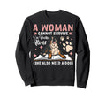 Cannot Survive Books Alone She Sweatshirt - Streetwear Style for Adults - T-Shirt, Sweatshirt, Hoodie