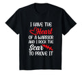 I Have Heart Warriors I Rock Scar Chd T-Shirt - Streetwear Style Unisex - T-Shirt, Sweatshirt, Hoodie