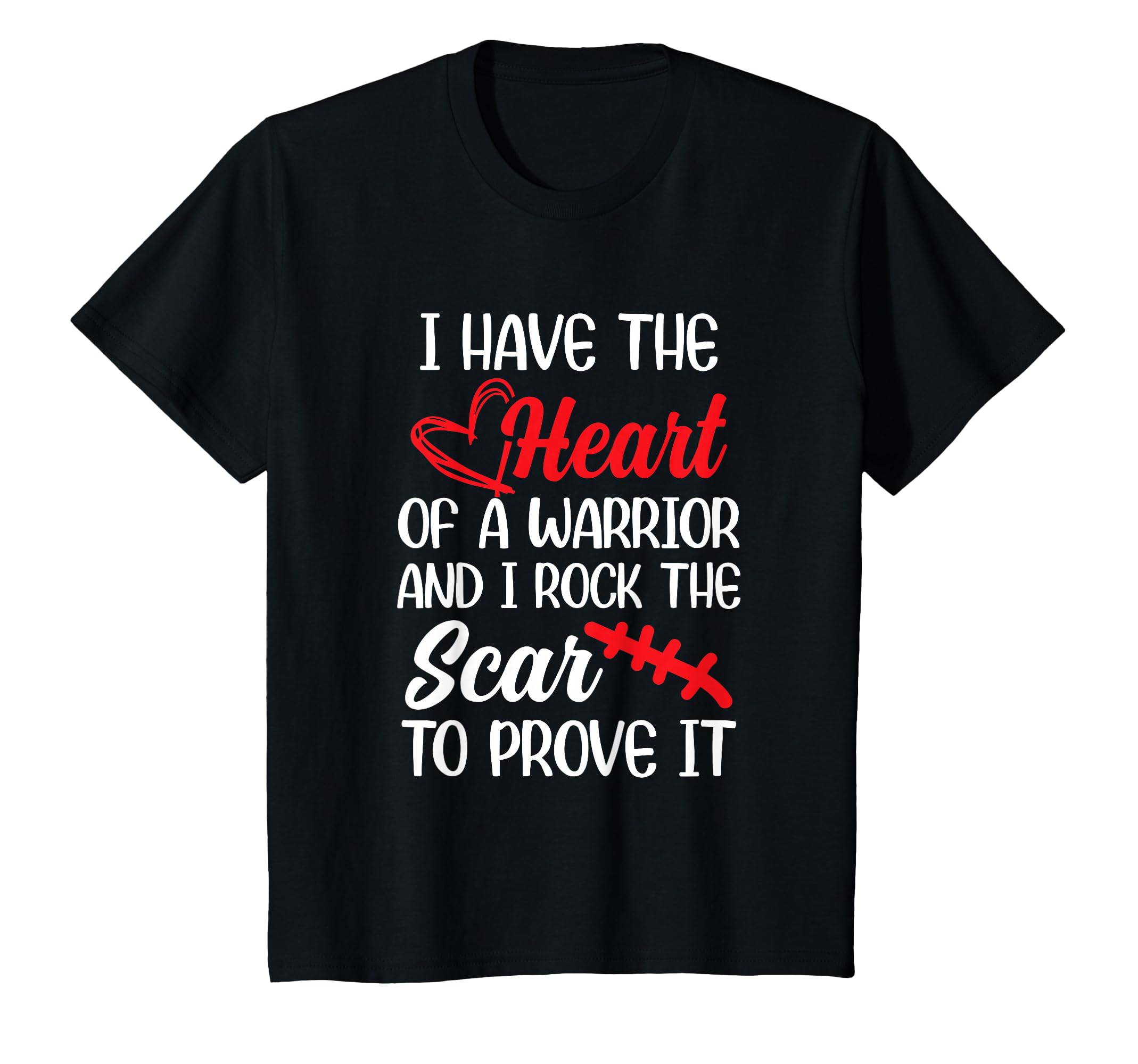 I Have Heart Warriors I Rock Scar Chd T-Shirt - Streetwear Style Unisex - T-Shirt, Sweatshirt, Hoodie