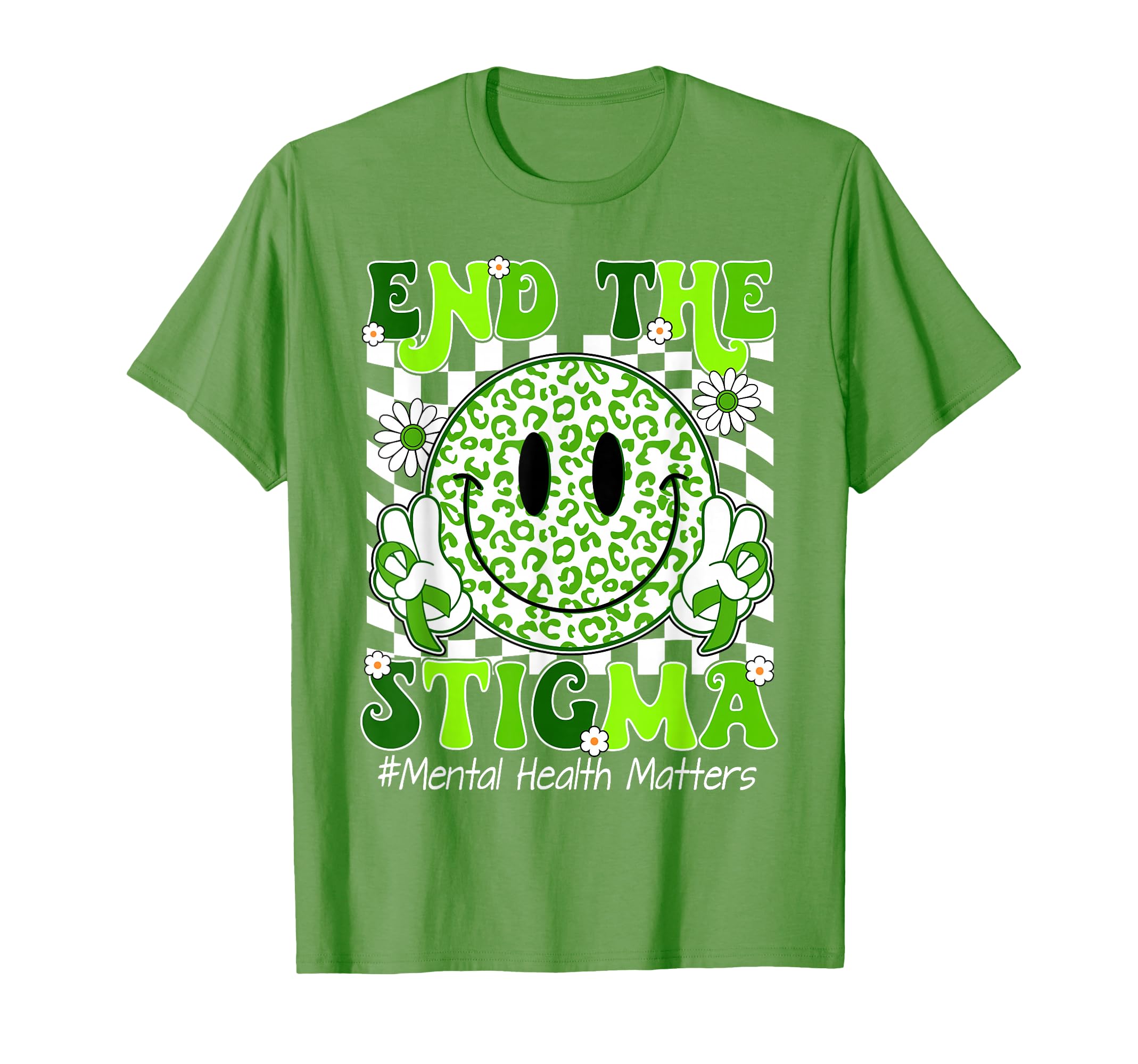 Mental Health Matters Awareness End T-Shirt - Graphic Print for Adults - T-Shirt, Sweatshirt, Hoodie