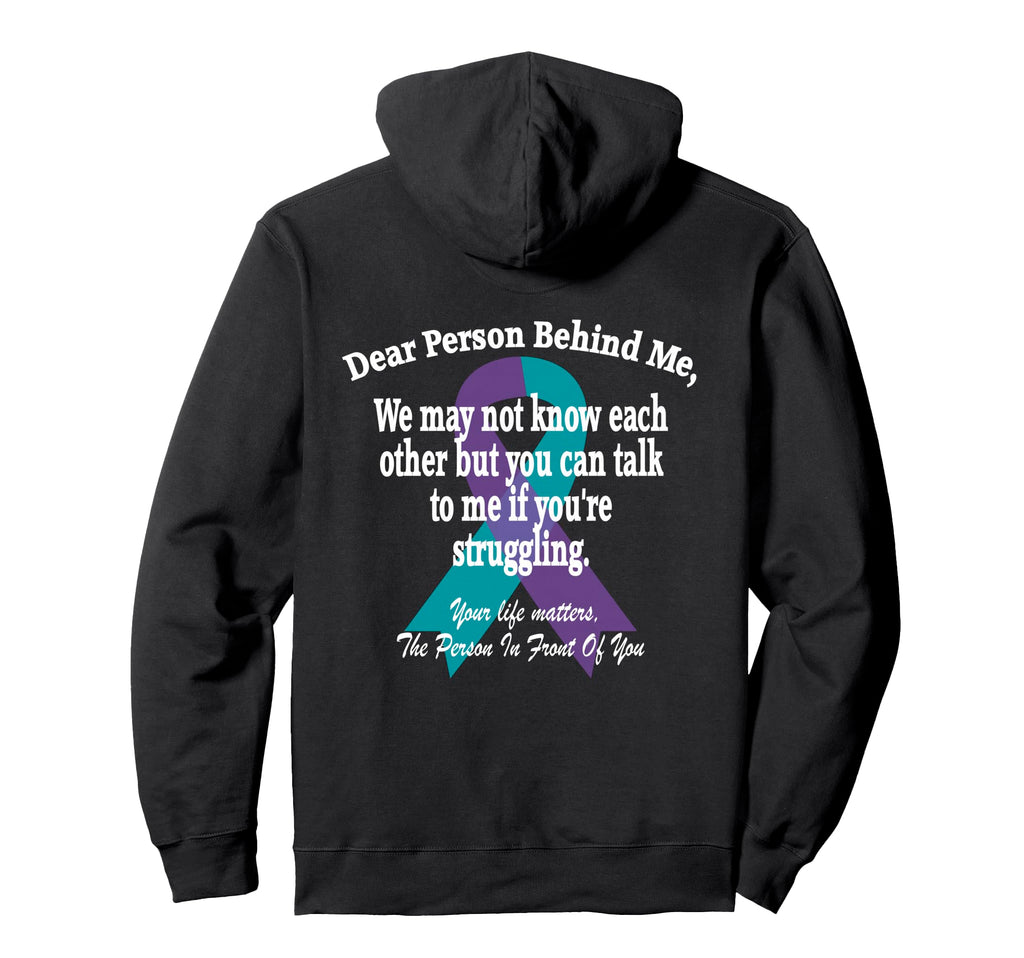 988 Suicide Prevention Awareness To Person Hoodie - Novelty Apparel Unisex - T-Shirt, Sweatshirt, Hoodie